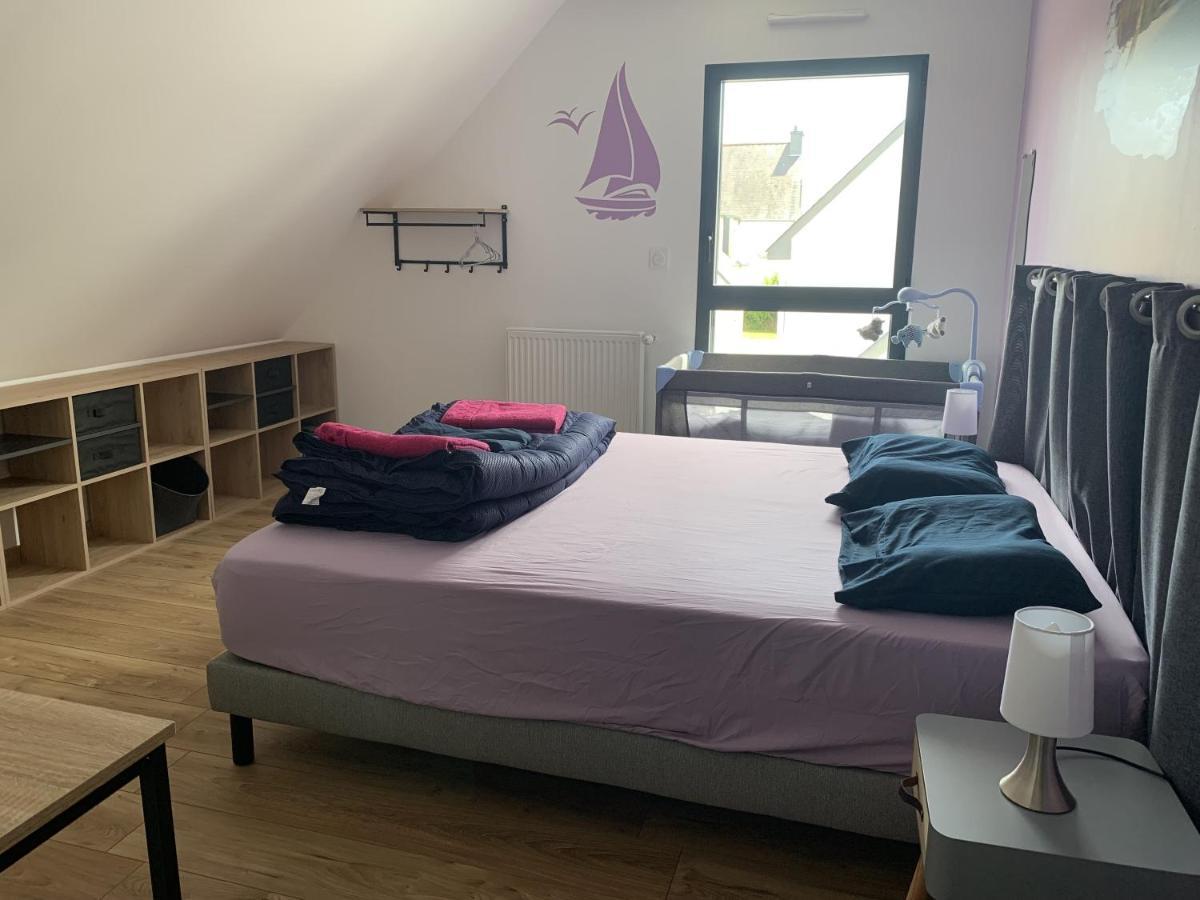 Maison 8 pers en bord de mer avec piscine chauffée toute l'année, spa et hamman Surzur Exterior foto