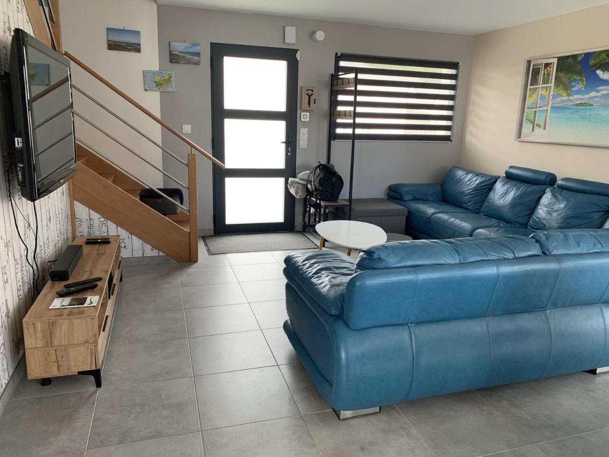 Maison 8 pers en bord de mer avec piscine chauffée toute l'année, spa et hamman Surzur Exterior foto