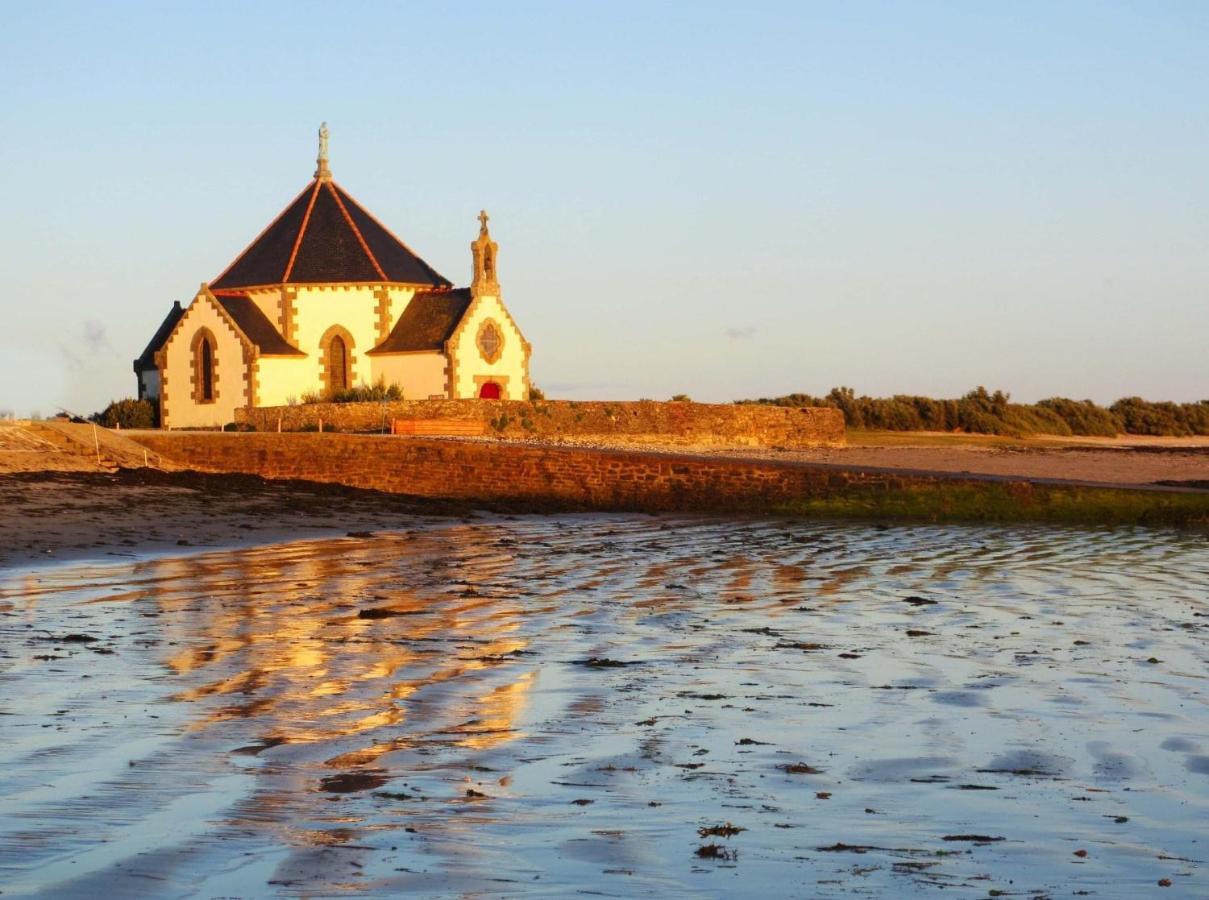 Maison 8 pers en bord de mer avec piscine chauffée toute l'année, spa et hamman Surzur Exterior foto